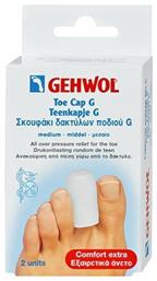 Gehwol Επιθέματα Toe Cap G με Gel για τους Κάλους Small 2τμχ