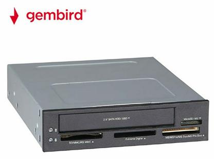 Gembird Εσωτερικό Card Reader USB 2.0 για SD/microSD/MemoryStick