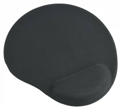 Gembird Gel Mouse Pad 260mm με Στήριγμα καρπού Μαύρο