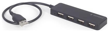 Gembird USB 2.0 Hub 4 Θυρών με σύνδεση USB-A