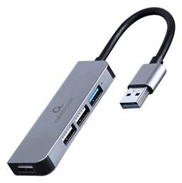 Gembird USB 3.1 Hub 4 Θυρών με σύνδεση USB-A Γκρι