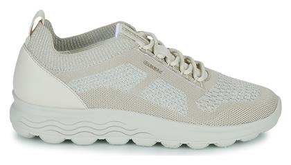 Geox D Spherica Γυναικεία Sneakers Μπεζ