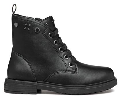 Geox J169qi Μποτάκια Μαύρα