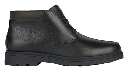 Geox U Spherica Ec1 B– Δερμάτινα Καφέ Ανδρικά Μποτάκια