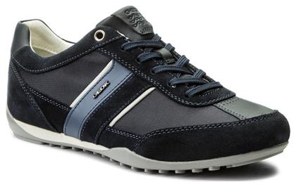 Geox U Wells C Ανδρικά Sneakers Navy Μπλε