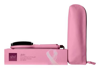 GHD Ηλεκτρική Βούρτσα Glide Smooth Hot 50W Ροζ