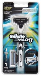 Gillette Mach 3 Ξυραφάκι με Ανταλλακτικές Κεφαλές 3 Λεπίδων και Λιπαντική Ταινία 2τμχ από το Pharm24