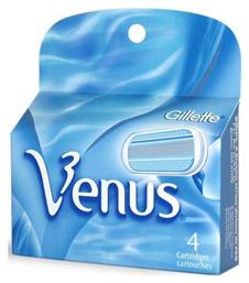 Gillette Venus Smooth Ανταλλακτικές Κεφαλές με 3 Λεπίδες και Λιπαντική Ταινία 4τμχ από το e-Fresh