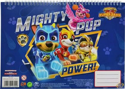 Gim Μπλοκ Ζωγραφικής Paw Patrol 23x33cm 40 Φύλλα