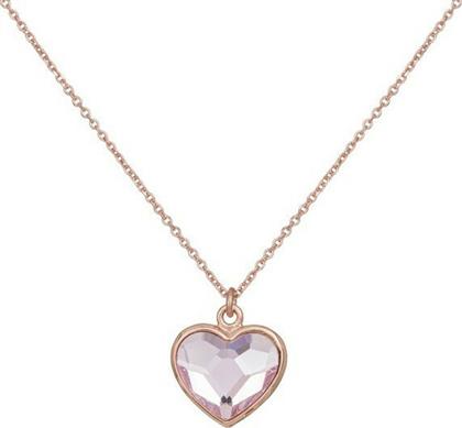 Γυναικείο κολιέ 925 Pink Swarovski Heart 038100 038100 Ασήμι από το Kosmima24