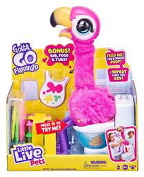 Giochi Preziosi Little Live Pets - Gotta Go Flamingo Ηλεκτρονικό Ρομποτικό Παιχνίδι για 4+ Ετών Με Έξτρα Τροφή