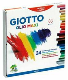 Giotto Λαδοπαστέλ Olio Maxi 24 Χρωμάτων