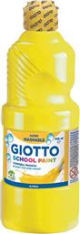 Giotto Τέμπερα School Paint 500ml Κίτρινο