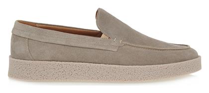 Giovanni Morelli Suede Ανδρικά Loafers σε Μπεζ Χρώμα