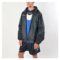 Givova Basico RJ001 Navy Ανδρικό Μπουφάν Αδιάβροχο για Άνοιξη Μπλε