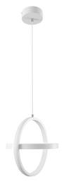 GloboStar Alice Κρεμαστό Φωτιστικό Λευκό 25x22x25εκ.