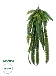 GloboStar Κρεμαστό Τεχνητό Φυτό Φτέρη Artificial Garden FERN HANGING BRANCH