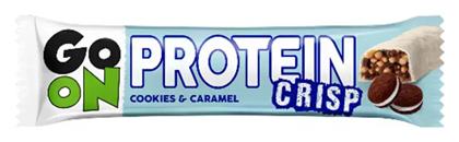 Go On Nutrition Protein Crisp Μπάρα με 10gr Πρωτεΐνης & Γεύση Cookies Caramel 50gr