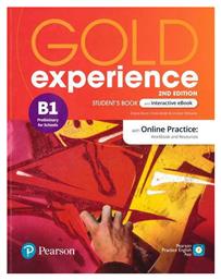 Gold Experience B1 Student's Book (+ Interactive Ebook With Online Practice + Digital Resources & App), 2nd Edition