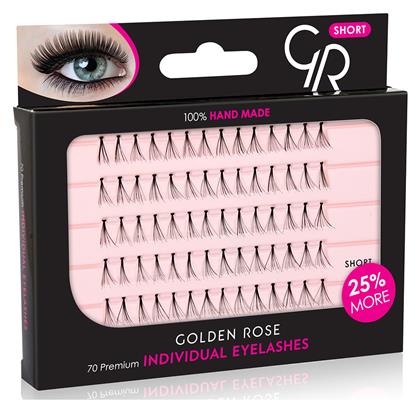 Golden Rose Individual False Eyelashes Short από το Plus4u