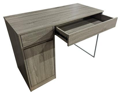 Γραφείο Kantor 110x50x76εκ. Φυσική Απόχρωση-λευκό