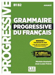 GRAMMAIRE PROGRESSIVE FRANCAIS AVANCE (+ APPLI - WEB) (+400 EXERCISES) 3RD ED