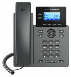Grandstream GRP2602W Ενσύρματο Τηλέφωνο IP Μαύρο