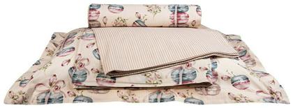 Greenwich Polo Club Essential Collection 8814 Σετ Σεντόνια Μονά Βαμβακερά Cream 260x170cm 3τμχ από το Plus4u