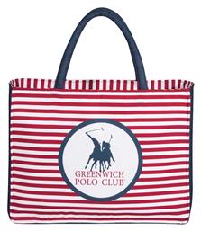 Greenwich Polo Club Υφασμάτινη Τσάντα Θαλάσσης Κόκκινη
