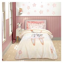 Greenwich Polo Club Κουβέρτα Βελουτέ Cream 220x160εκ.