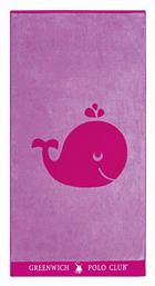 Greenwich Polo Club Παιδική Πετσέτα Θαλάσσης Ροζ