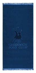 Greenwich Polo Club Πετσέτα Θαλάσσης Βαμβακερή Μπλε