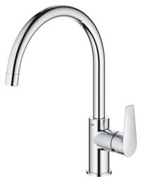 Grohe Bauedge Ψηλή Μπαταρία Κουζίνας Πάγκου Chrome από το Polihome