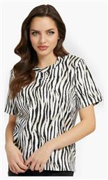 Guess Γυναικείο T-shirt Animal Print Zebra