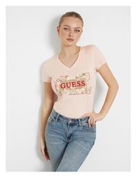 Guess Γυναικείο T-shirt Floral Somon