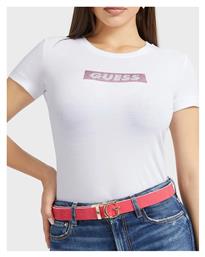 Guess Γυναικείο T-shirt Λευκό