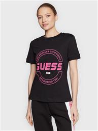 Guess Γυναικείο T-shirt Μαύρο