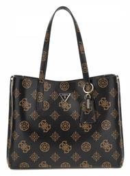 Guess HWQG8778230 Γυναικεία Τσάντα Tote Χειρός Καφέ