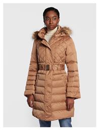 Guess Lolie Μπουφάν Puffer Μπεζ