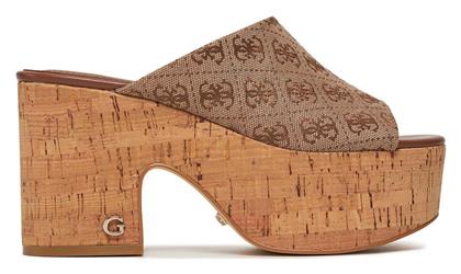 Guess Mules Μπεζ FLJYA3FAL04-BEIBR