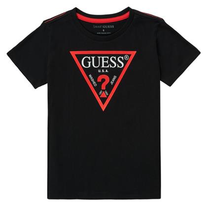 Guess Παιδικό T-shirt Μαύρο Theronn