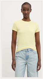 Guess T-Shirt Κίτρινο