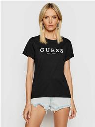 Guess Γυναικείο T-shirt Μαύρο