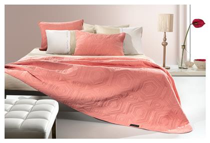 Guy Laroche Κουβερλί Υπέρδιπλο 220x240 Lilly Coral από το Designdrops