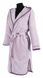 Guy Laroche New Comfy Γυναικείο Μπουρνούζι με Κουκούλα Lilac από το Aithrio