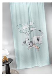Guy Laroche Παιδική Κουρτίνα Zootopia με Τρέσα Τιρκουάζ 145x270εκ.