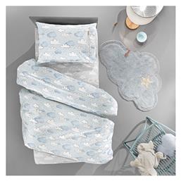 Guy Laroche Παιδική Παπλωματοθήκη Σετ Cloudy 165x225cm Light Blue από το Designdrops