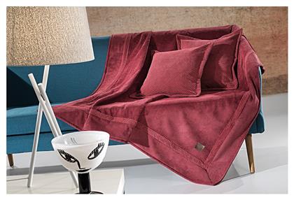 Guy Laroche Ριχτάρι Διθέσιου Καναπέ Rubicon 170x250εκ. Burgundy από το Designdrops