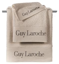 Guy Laroche Σετ Πετσέτες Μπάνιου 3τμχ Futura Natural Βάρους 500gr/m² από το Designdrops