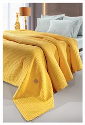 Guy Laroche Vivid Κουβέρτα Βαμβακερή Υπέρδιπλη 230x260εκ. Yellow από το Katoikein